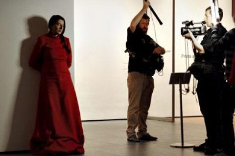 Marina Abramovic opened up her life and her process to participate in the film.