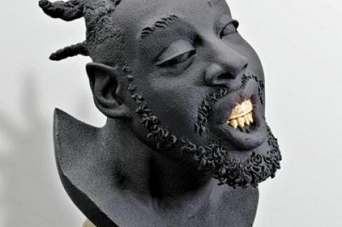 Jeff Muhs’s spiritually charged portrait bust of Ol’ Dirty Bastard