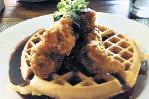 Chicken and waffles is just one of many fried and starchy options on Charleston, S.C., menus, with modern and traditional takes a delight and revelation.