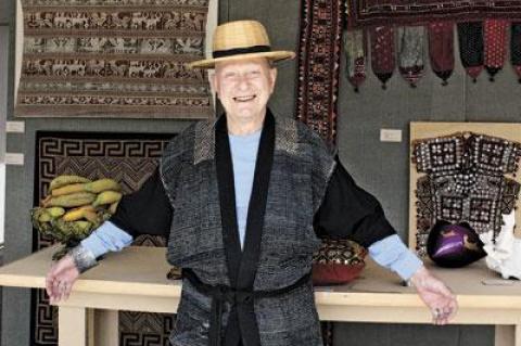 The LongHouse Reserve informally began its season last weekend with a textiles and objects sale from Jack Lenor Larsen’s collection to benefit the garden and its programs before the official opening this Saturday.