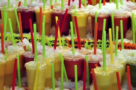 Smoothies at Barcelona’s La Boqueria market