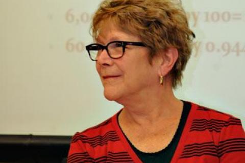 Patricia Hope, president of the school board, took members by surprise on Tuesday by submitting her resignation, effective immediately.