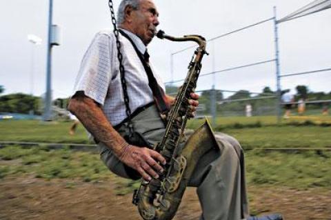 The saxophonist Pat DeRosa of Montauk, who will turn 93 in December, has performed across the country and with many musical legends of the 20th century.