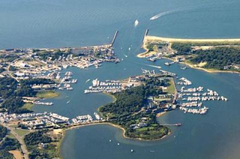 Lake Montauk, opened to Block Island Sound in the mid-1920s, is more and more polluted from runoff and septic sources with each passing year.