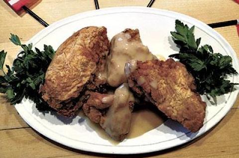 As American as . . . fried chicken and gravy?