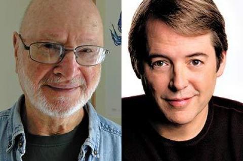 Jules Feiffer and Matthew Broderick