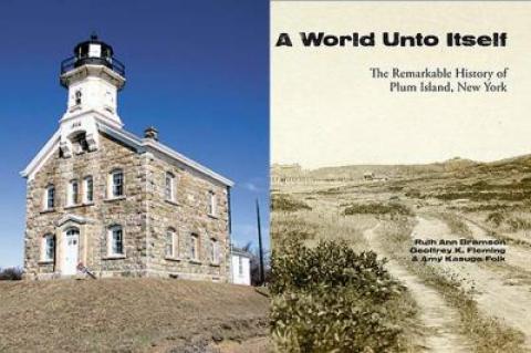 The Plum Island lighthouse, seen in a 2009 photograph, was built from 1869 to 1870 at the northwest point of the island. It was deactivated in 1978.