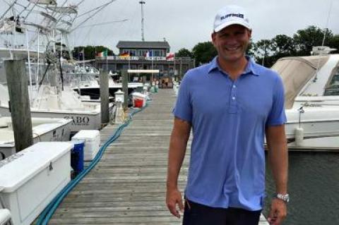 Keith Cooper, a co-creator of the SlipFinder app, found himself a boat berth last week at the Star Island Yacht Club in Montauk.