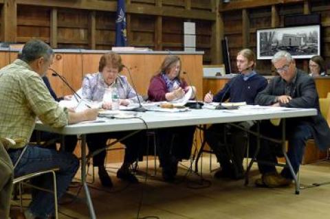 In their new meeting location at Town Hall, the East Hampton Town Trustees discussed a request from Sag Harbor Village to extend its water-management authority and a proposal to permanently ban alcoholic beverages during the daytime at Indian Wells Beach in Amagansett.