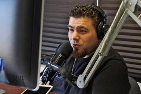 Anthony, host of “The Morning Show” on WEHM, is wide awake and serving up music and laughter at 6 a.m. daily.