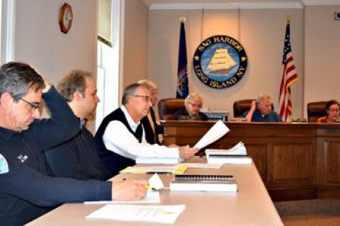 Sag Harbor Village officials met on Friday to formally introduce proposed zoning code changes. A hearing on the revisions will be held on April 12.