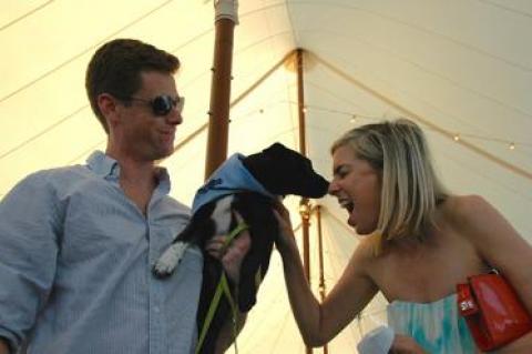 In addition to trendy cocktails and celebrity D.J.s, South Fork benefit parties may include art auctions and even puppies under the tents, as in this scene last year from the Gimme Shelter Animal Rescue party at Chuck Scarborough’s house in Southampton. This year's party is July 23.