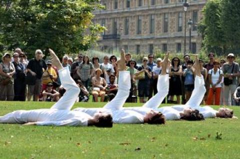 The Trisha Brown Dance Company will perform at the Watermill Center this weekend.