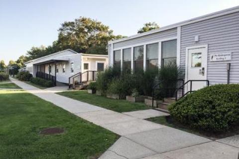 Following an analysis of its facilities, including several portable buildings like the ones shown here, the Bridgehampton School administration has asked its architect to draw up a proposal for a potential school expansion.