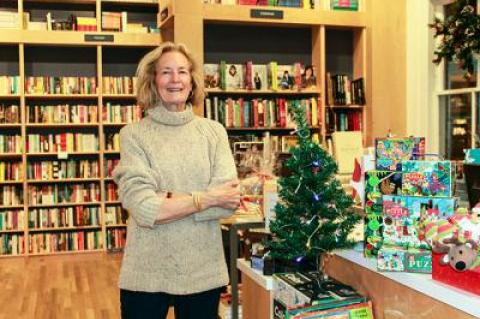 Carolyn Brody, who took over BookHampton in May, is looking forward to a busy few weeks in the store.