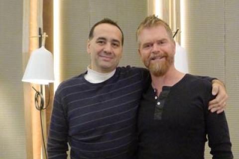 John McCaffrey and Scott Kennedy met up in New York City this month to discuss their recent projects.