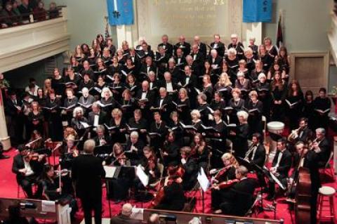 The Choral Society of the Hamptons will perform a program of holiday music at the Bridgehampton Presbyterian Church on Sunday at 3 and 5:30 p.m.