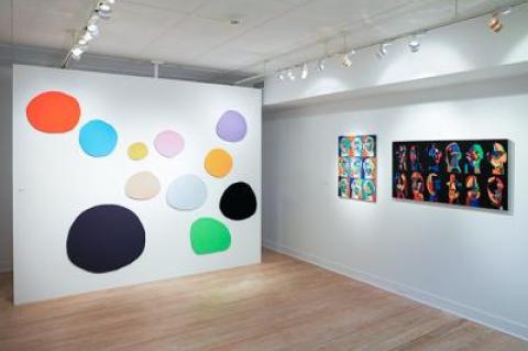 Southampton’s Tripoli Gallery has included work by Saskia Friedrich and Susan Tepper, above, and Jeremy Grosvenor, below, in its annual “Thanksgiving Collective” show.