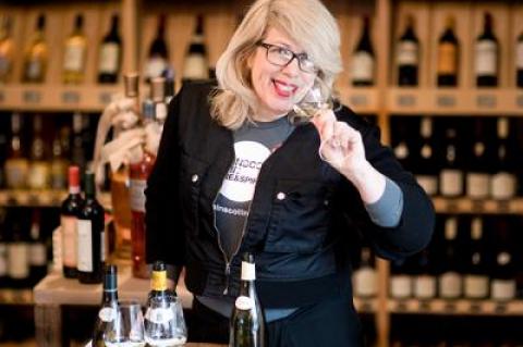 At Wainscott Main Wine and Spirits, Chimene Macnaughton practiced what she preaches: “Tasting is a really great challenge to the senses.”