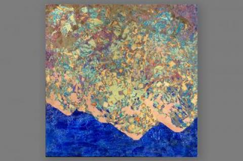 The Guild Hall Artist Members Show opens Saturday with works by East End artists such as Will Ryan, who will show his painting “Continents Within,”above.