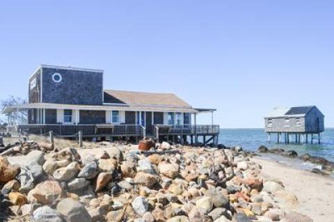 A Lazy Point property mortgage that is financially underwater and the house it covers can be yours at an auction to be held on the steps of Town Hall Tuesday.