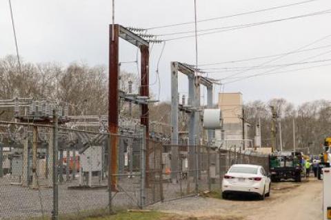 Construction of a battery storage facility is planned on land adjacent to the Long Island Power Authority’s substation in East Hampton.