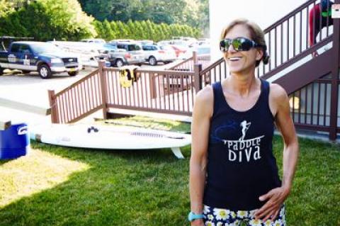 Gina Bradley's Paddle Diva tour and lessons company will be allowed to operate from the Shagwong Marina in East Hampton as a legal battle with the Town of East Hampton continues.