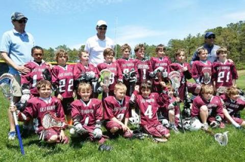 “Every year the numbers and the skill level have grown,” John Pizzo said of the P.A.L. third-grade boys lacrosse team’s success.