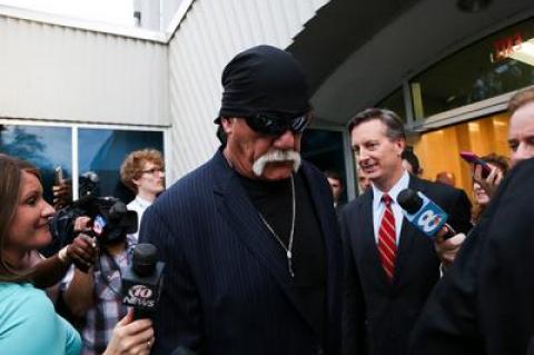 Hulk Hogan was the plaintiff in litigation that brought down the media gossip site Gawker last year. The trial is featured in “Nobody Speak: Trials of the Free Press.”