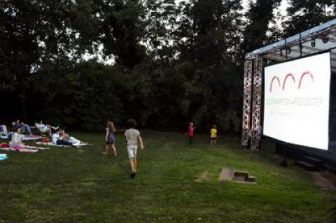 The Southampton Arts Center and several other venues have a full calendar of outdoor screenings this summer.