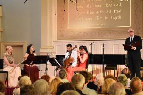 At last year’s Bridgehampton Chamber Music Festival, Alan Alda narrated a program of music by Mozart. This year, he will use the letters of Brahms and Clara and Robert Schumann to narrate their music.