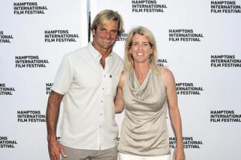 At the Hampton International Film Festival’s screening of “Take Every Wave: The Life of Laird Hamilton” on Friday at Gurney’s Resort in Montauk, Mr. Hamilton discussed the film with Rory Kennedy, its director, and Alec Baldwin.