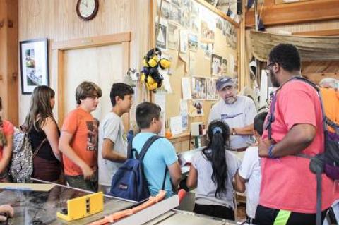 By teaching campers boatbuilding and woodworking skills, the East End Classic Boat Society hopes to help preserve the art of boatbuilding, and possibly open doors to future careers.