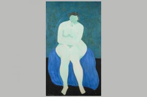 Milton Avery’s “Meditation,” is part of the Edward Albee sale.