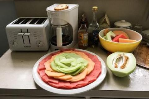 Summer is not over yet, and the farm stands and markets still have plenty of our local and justifiably famous cantaloupes and watermelons.