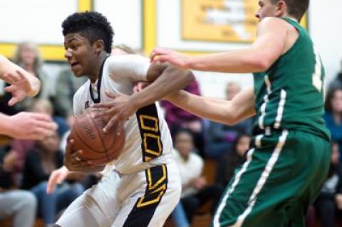 Elijah White, the Bees’ point guard, and his teammates were still looking for their first win as of earlier this week.