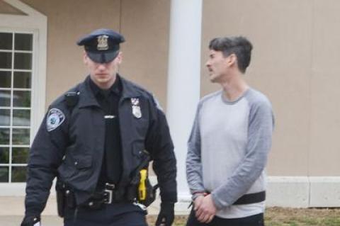 Michael J. Donelan of Springs remained in custody as of yesterday morning, unable to come up with the $7,500 bail set after East Hampton Town police charged him Sunday night with two felony drug possession charges.