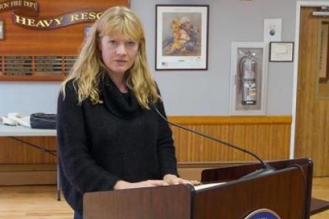 Jenny Baker, the owner of the Maidstone Hotel, told the East Hampton Village Board that her business was struggling and needed zoning permission to add amenities such as a gym and a spa to become more financially viable.