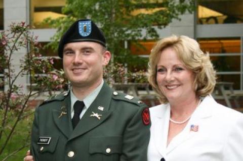 Chrystyna Kestler, whose son Army Lt. Joseph J. Theinert was killed in Afghanistan in 2010, will speak about her experiences along with four veterans at Bay Street Theater in Sag Harbor next week.