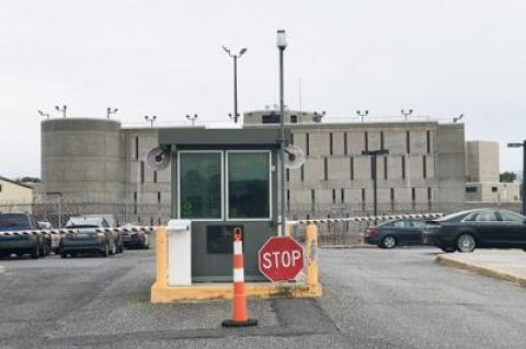 Under a program in cooperation with the Immigration and Customs Enforcement agency, the Suffolk jail in Riverside houses people thought to be in the country illegally while their cases are pending. Civil liberties advocates have described the practice as warrantless imprisonment.