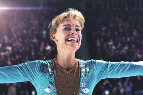 Margot Robbie played Tonya Harding in the film "I, Tonya." Below, a scene from the film “In the Fade,” starring Diane Kruger. Both films, along with "Three Billboards Outside of Ebbing, Missouri," had their United States premieres at the Hamptons International Film Festival.