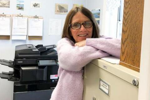 After 30 years, Lori Miller-Carr is retiring as the East Hampton Town Trustees’ full-time secretary, but she will continue on a part-time basis.