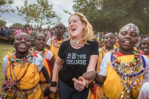 Last year, Phyllis Chase visited Olmusereji, a village in Kenya that she sponsored through the Unstoppable Foundation, which takes sustainable education to children and communities in developing countries.