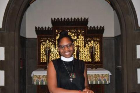 The Rev. Leandra Lambert, who arrived at St. Luke’s Episcopal Church on Aug. 1, is “very excited to be in East Hampton.”