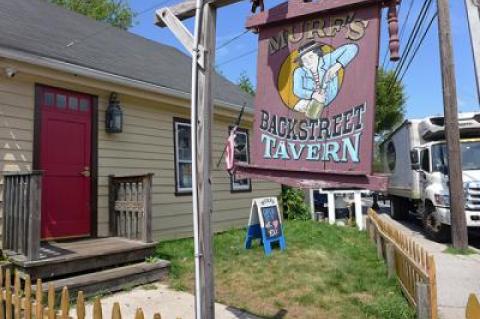 Jay Hammel, who has owned Murf’s Backstreet Tavern since 2007, has put the building up for sale.