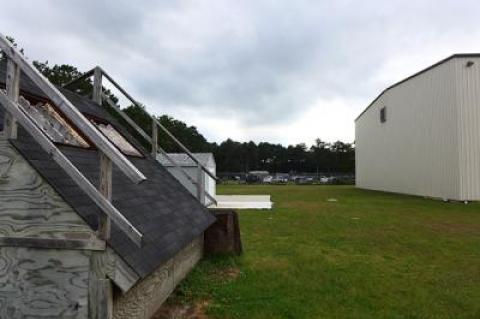 A former film studio and special effects lab on Industrial Road in Wainscott, now used for training by several South Fork fire departments, is among the possible sources of chemical groundwater contamination in the area.