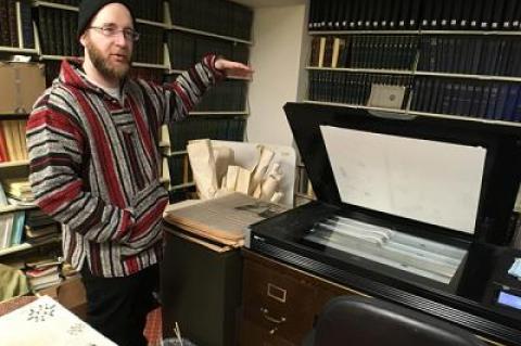 Scott Raynor has helped scan more than 25,000 pages from past issues of The Star for the East Hampton Library’s online archive.