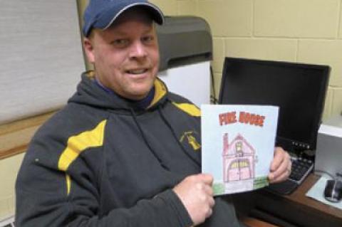 Joe Lenahan, the next chief of the Montauk Fire Department, has written a book for children teaching them the ins and outs of a firehouse.