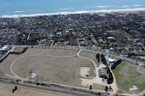 As many as 89, mostly high-priced, housing units have been proposed for an Amagansett site along Montauk Highway.