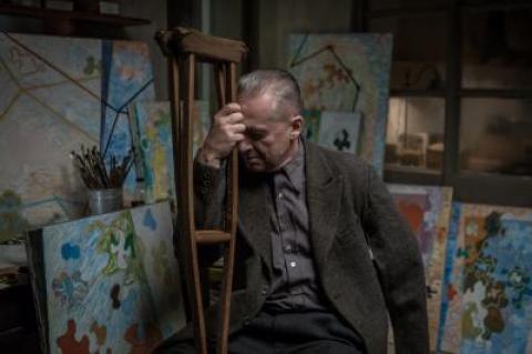 The Polish actor Boguslaw Linda plays Wladyslaw Strzeminski, a Russian-born avant-garde painter who opposed Stalinism in Poland, in “Afterimage,” the last film made by the noted Polish director Andrzej Wajda before his death.